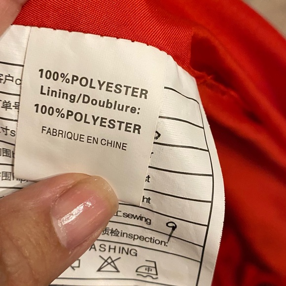 Stunning Cherry RED chiffon strapless evening Gown size 10. Beautiful Dress 👗. - Picture 15 of 17